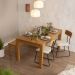 Mesa de Jantar Retangular Macaúba Madeira Maciça Amêndoa 160 cm
