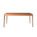 Mesa de Jantar Retangular Samambaia Madeira Maciça Avelã 159 cm