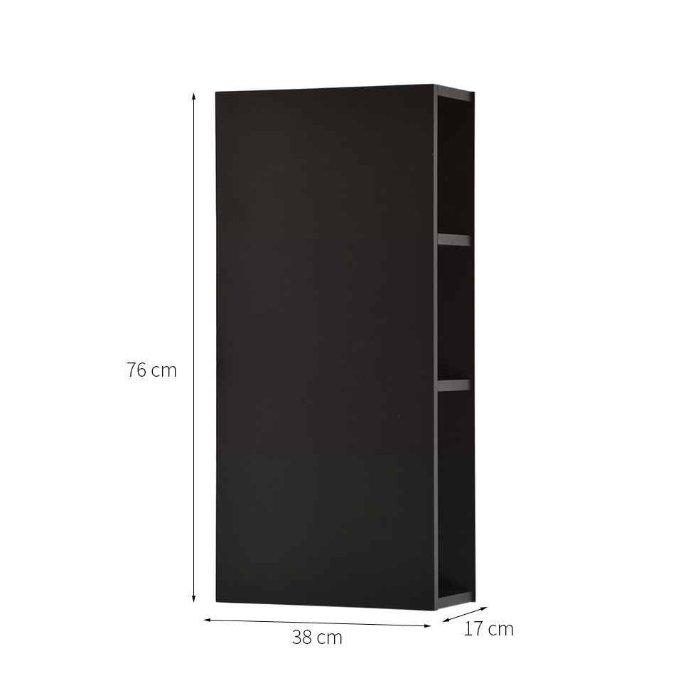 Nicho Retangular Slice Preto