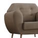 Poltrona Beegees Velosuede Bege