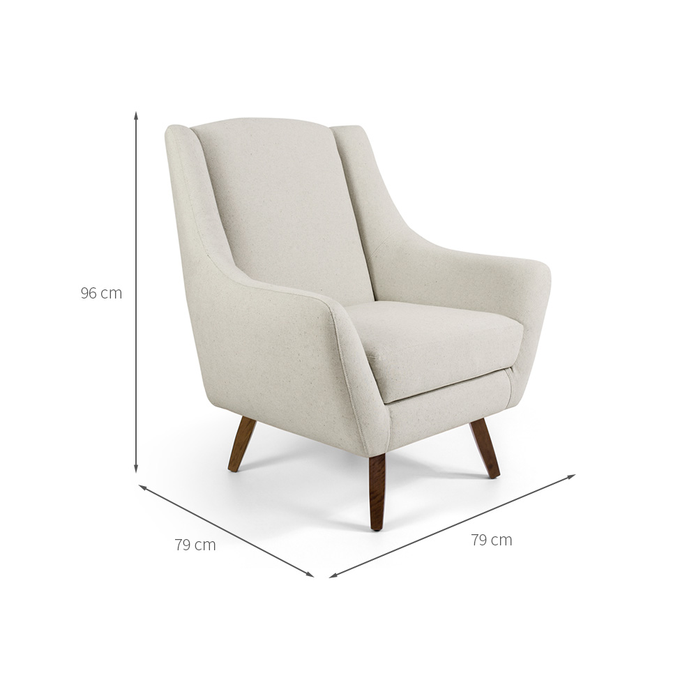 Poltrona Marjorie II Bege