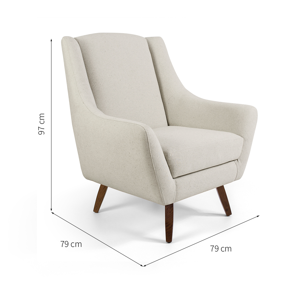 Poltrona Marjorie II Bege