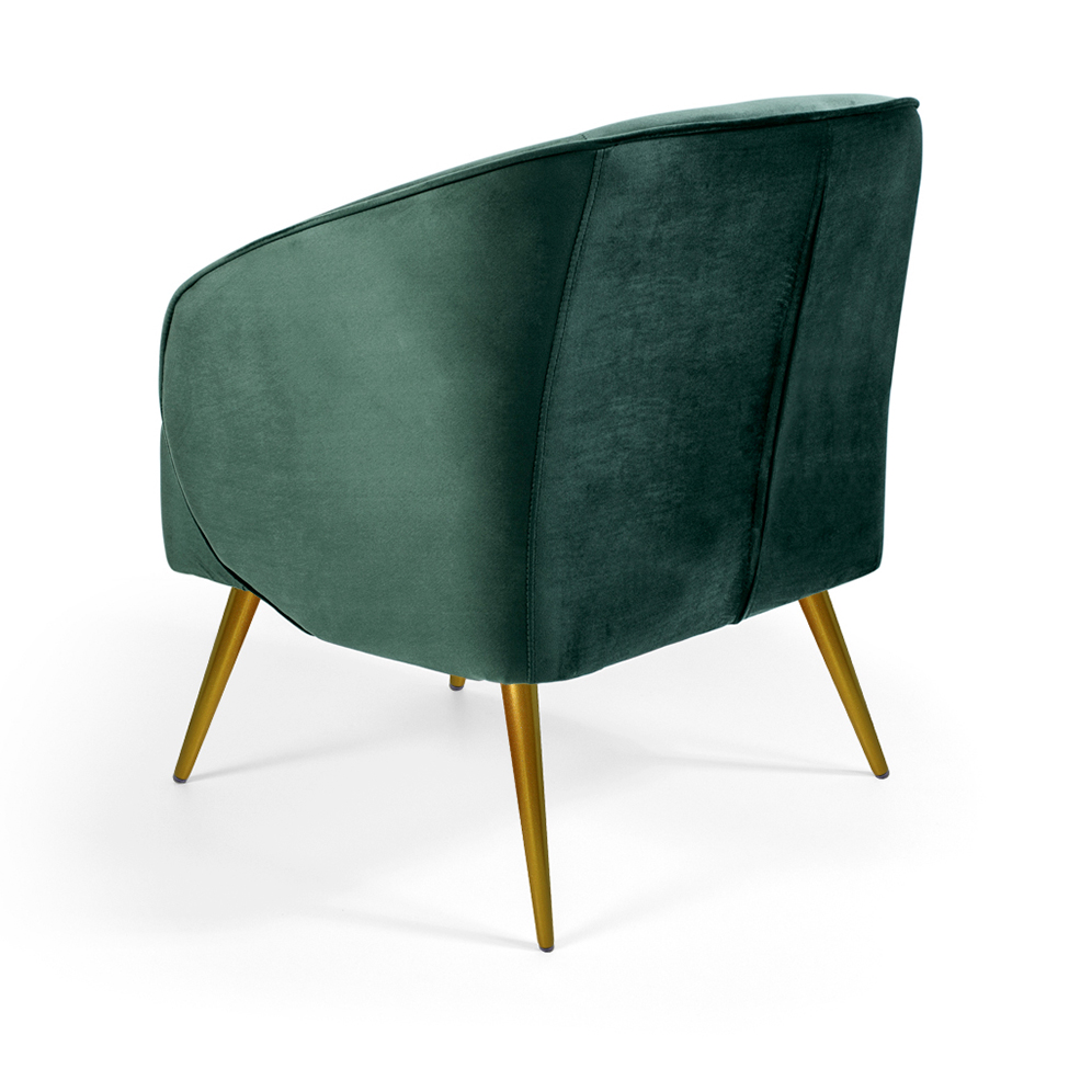 Poltrona Wind com Pé Palito Verde