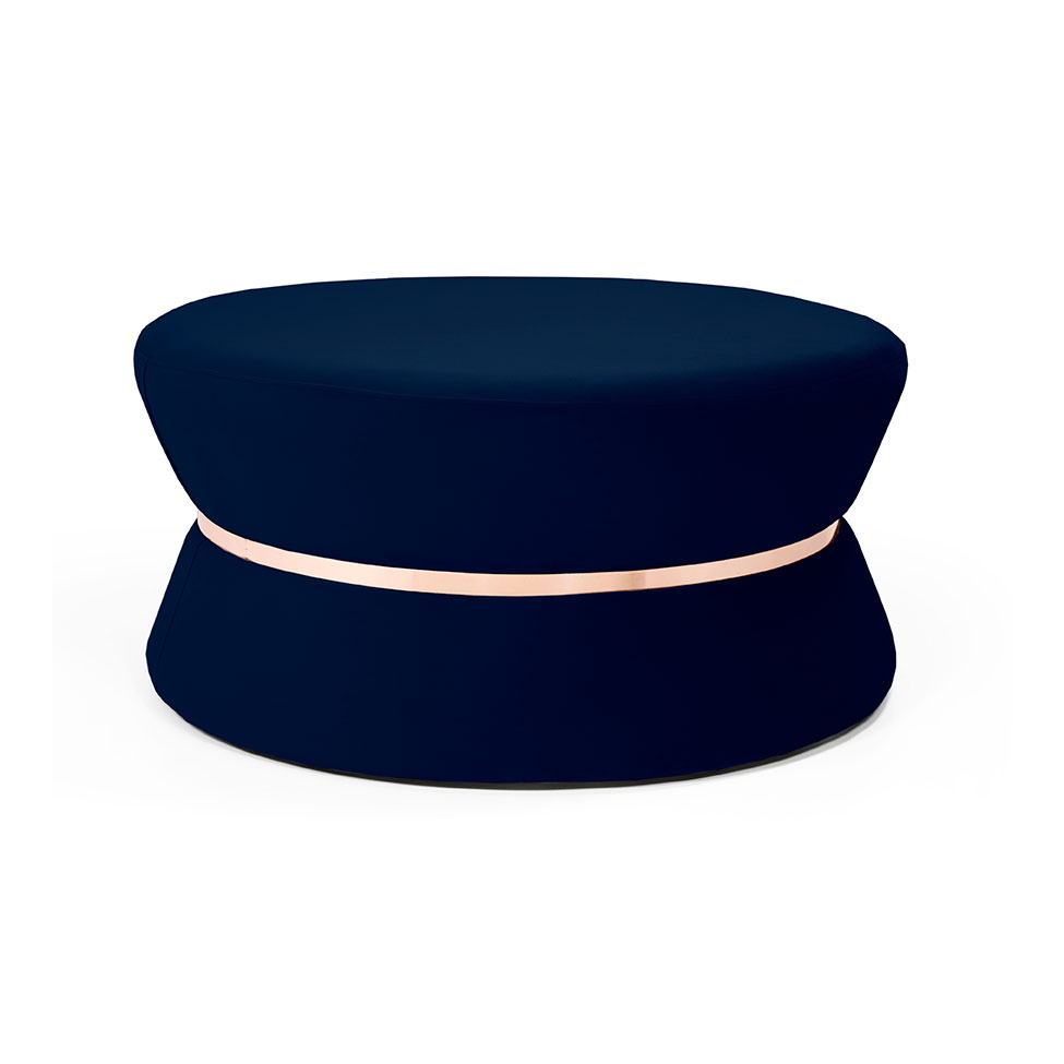 Puff Fritz II Azul Royal