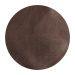 Puff Lívia Marrom e Imbuia 45 cm