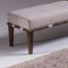 Puff Livia Bege 140 cm