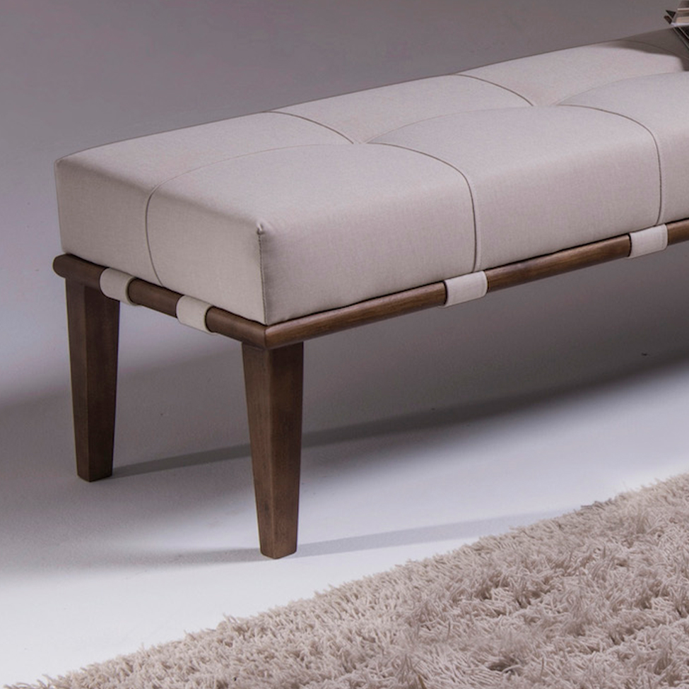 Puff Livia Bege 160 cm