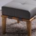 Puff Livia Cinza 45 cm