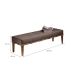 Puff Livia Marrom 160 cm