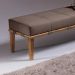 Puff Livia Marrom 160 cm