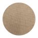 Puff Theo Bege e Imbuia 140 cm