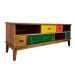 Rack Colors 5 GV Castanho e Colorido 153 cm