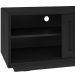 Rack Corumbá com Tela Preto 160 cm