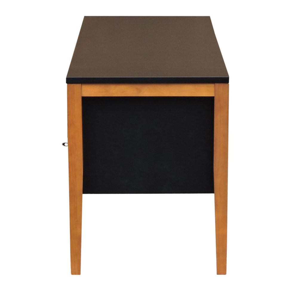 Rack Nick 3 GV Preto e Avelã 160 cm