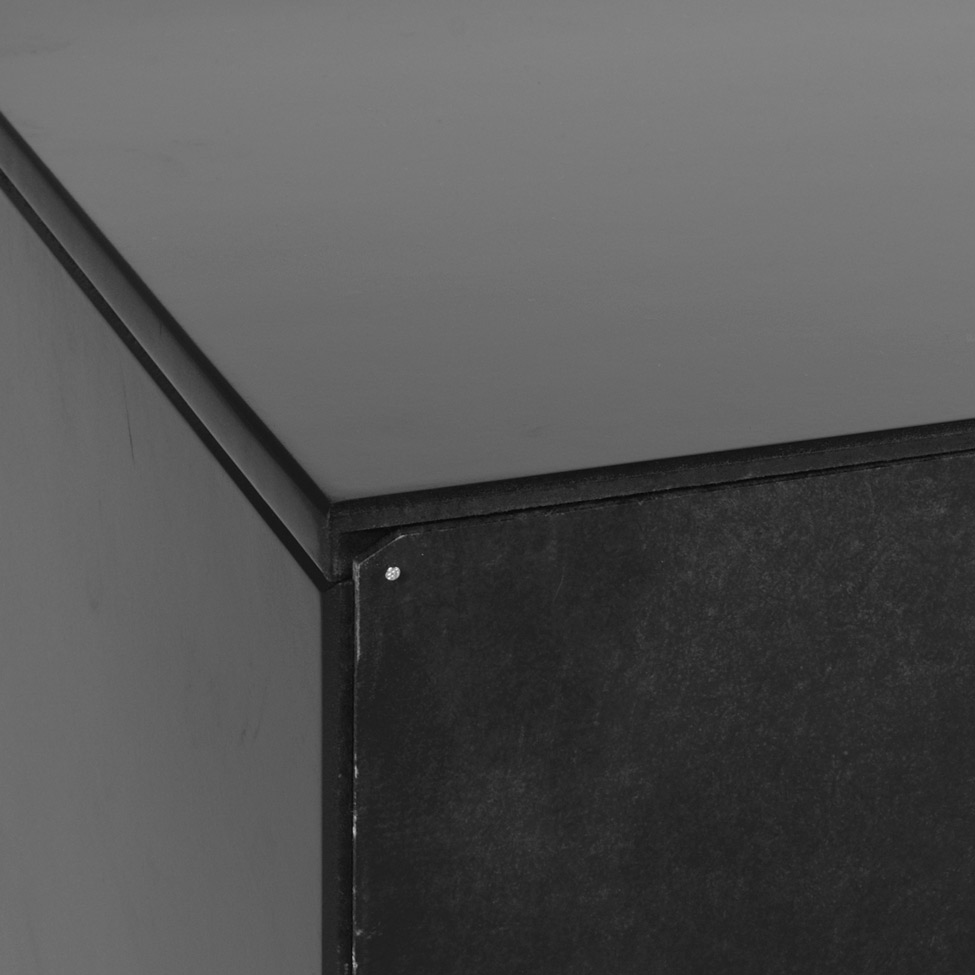 Rack Oriente Preto e Imbuia 110 cm
