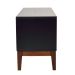 Rack Oriente Preto e Imbuia 110 cm