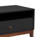 Rack Oriente Preto e Imbuia 150 cm