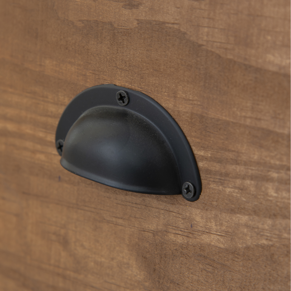 Rack Salvia Preto e Amêndoa Rustico 160 cm
