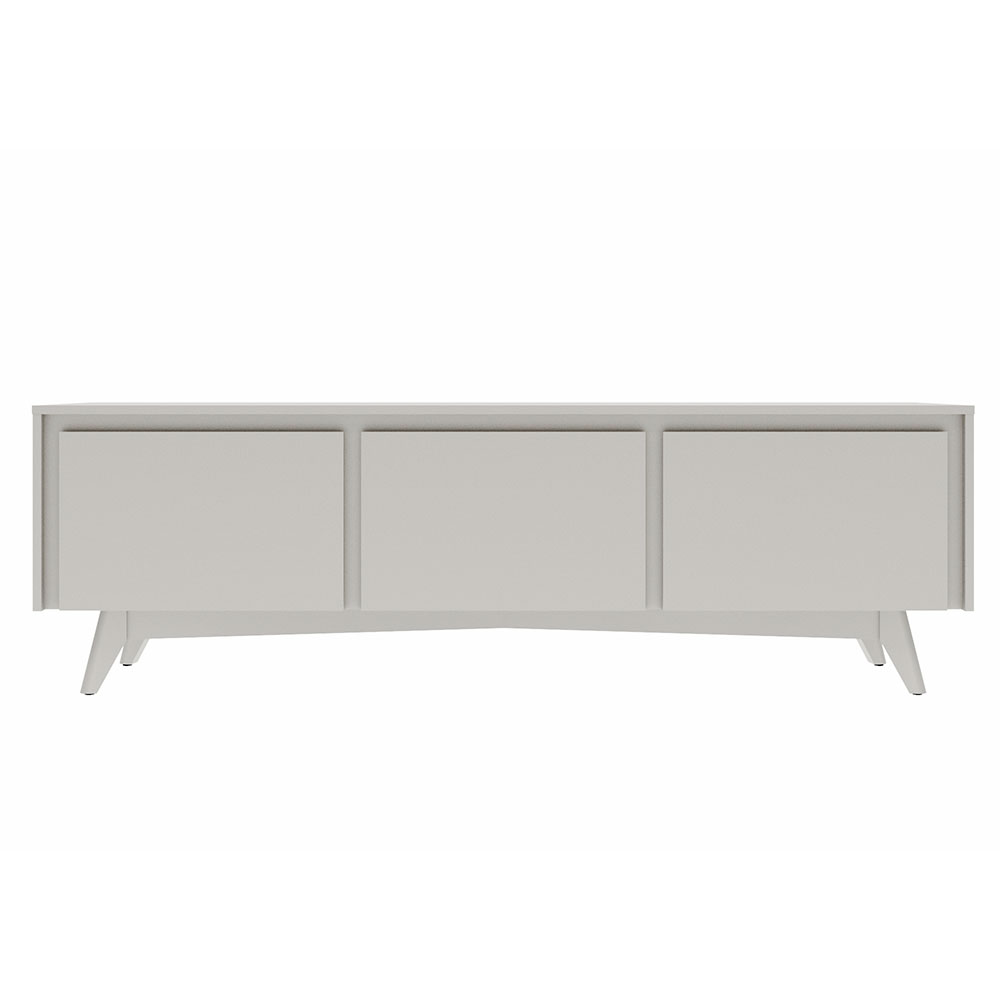 Rack para TV até 50 Polegadas Emma 2 PT 1 GV Branco 160 cm