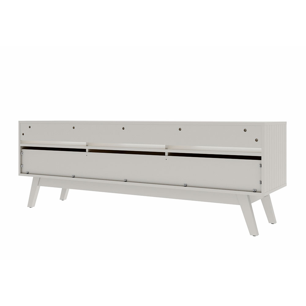 Rack para TV até 50 Polegadas Even 2 PT 1 GV Branco 160 cm