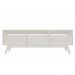 Rack para TV até 50 Polegadas Even 2 PT 1 GV Branco 160 cm