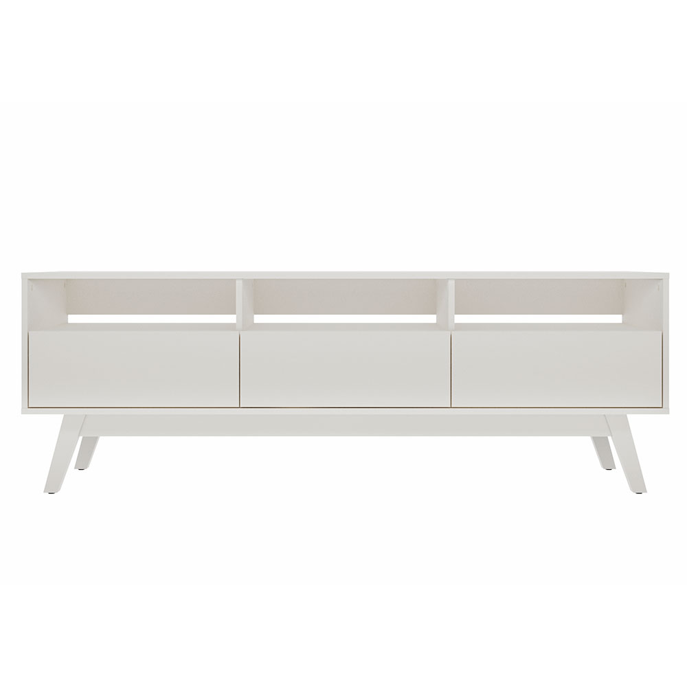 Rack para TV até 50 Polegadas Even 2 PT 1 GV Branco 160 cm