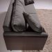 Sofá 2 Lugares Gales Veludo Cinza 190 cm