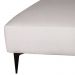 Sofá 2 Lugares com Molas Ensacadas 170 cm e Puff Unne Linho Cru