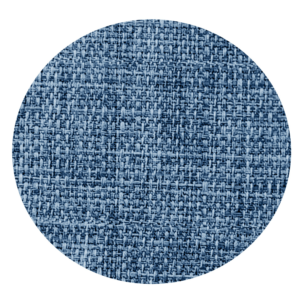 Sofá 3 Lugares Floret Linho Azul