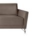 Sofá 3 Lugares Nikos Marrom 200 cm