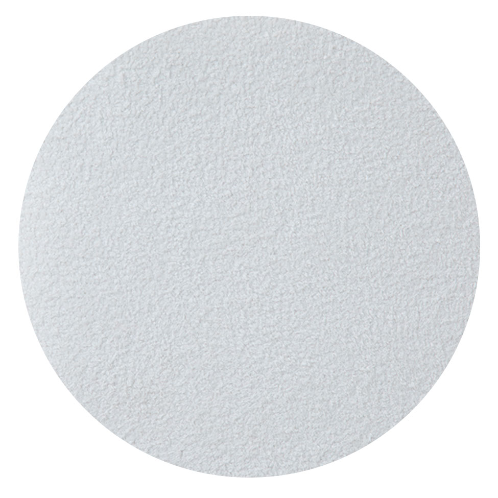Sofá 3 Lugares com Molas Ensacadas 200 cm e Puff Unne Bouclé Off White