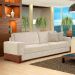 Sofá 3 lugares Bretanha Linho Creme II