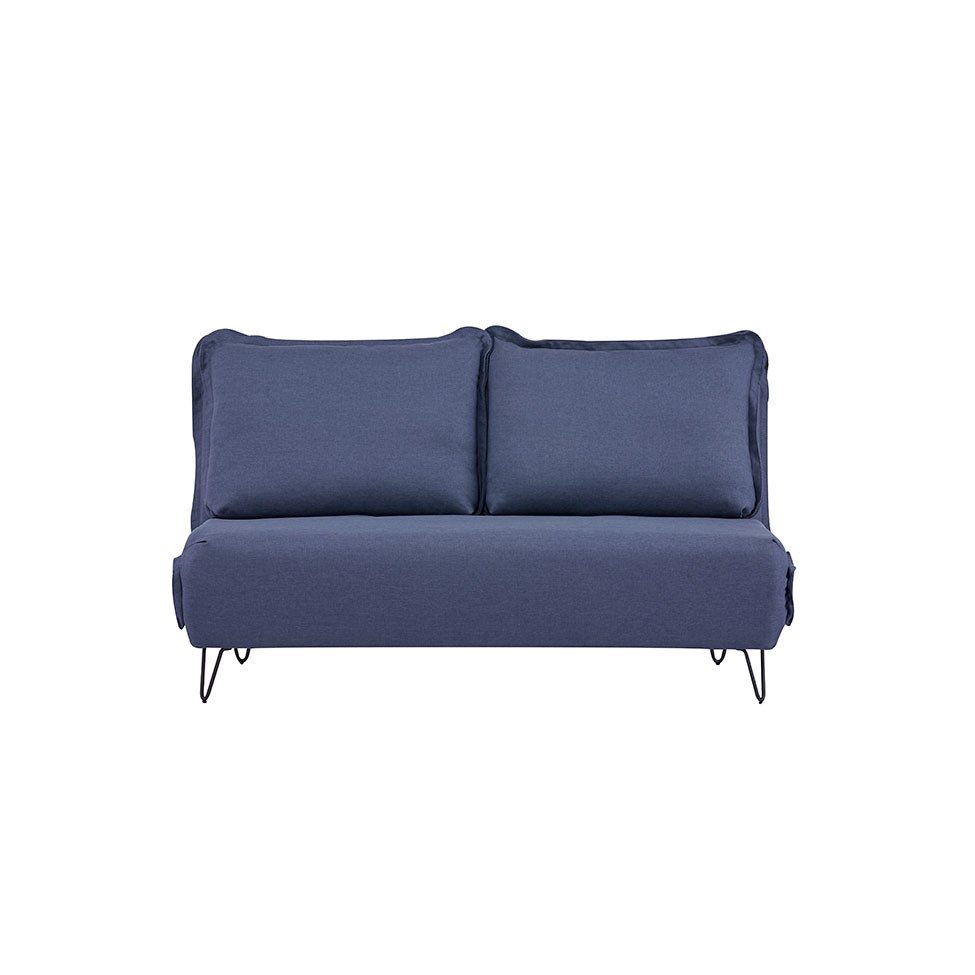 Sofá-Cama 2 Lugares Casal Bergamo Azul Jeans