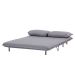 Sofá-Cama 2 Lugares Casal Bergamo Cinza Claro