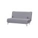 Sofá-Cama 2 Lugares Casal Bergamo Cinza Claro