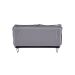 Sofá-Cama 2 Lugares Casal Bergamo Cinza Claro
