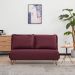 Sofá-Cama 2 Lugares Casal Bergamo Vermelho