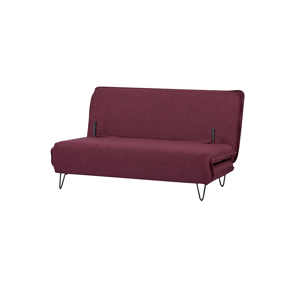 Sofá-Cama 2 Lugares Casal Bergamo Vermelho