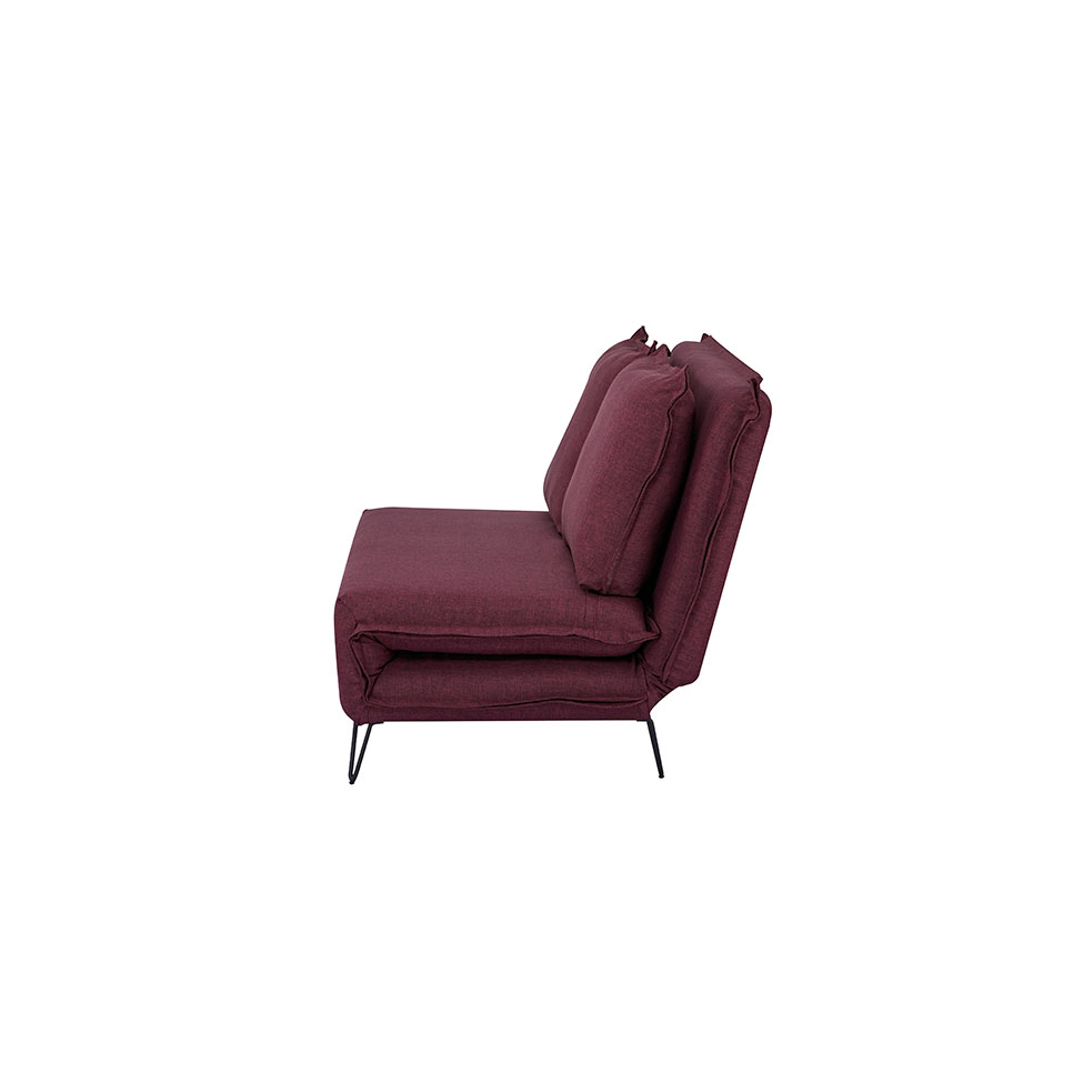 Sofá-Cama 2 Lugares Casal Bergamo Vermelho