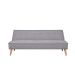 Sofá-Cama 3 Lugares Casal Venice Cinza