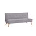 Sofá-Cama 3 Lugares Casal Venice Cinza