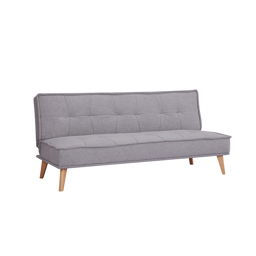 Sofá-Cama 3 Lugares Casal Venice Cinza