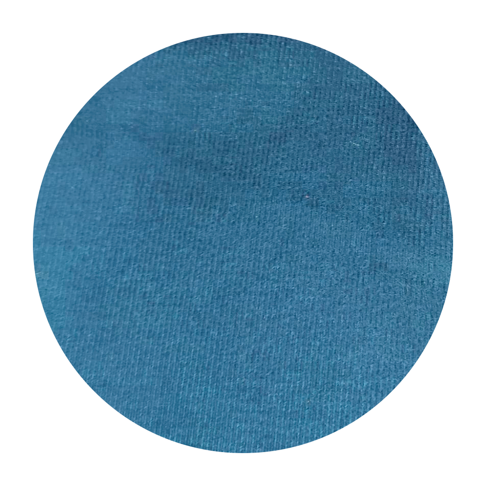 Sofá-Cama Casal 3 Lugares Beatriz Veludo Azul