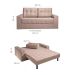 Sofá-Cama Casal 3 Lugares Murilo Linho Bege