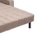 Sofá-Cama Casal 3 Lugares Murilo Linho Bege