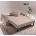 Sofá-Cama Casal 3 Lugares Murilo Veludo Marrom Claro