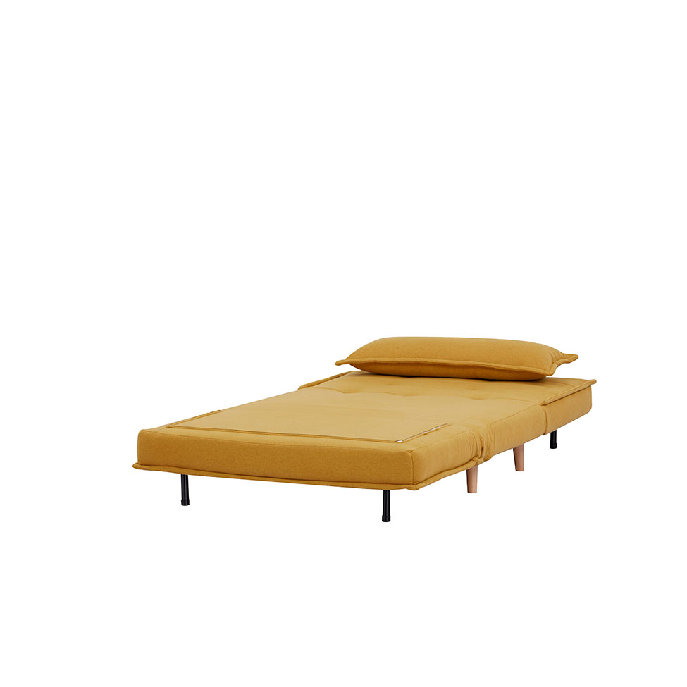 Sofá-Cama Solteiro Ravenna Amarelo