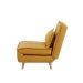 Sofá-Cama Solteiro Ravenna Amarelo
