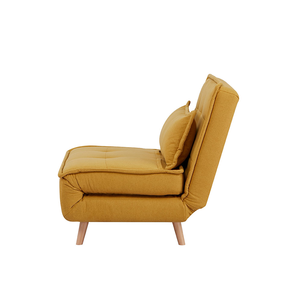 Sofá-Cama Solteiro Ravenna Amarelo