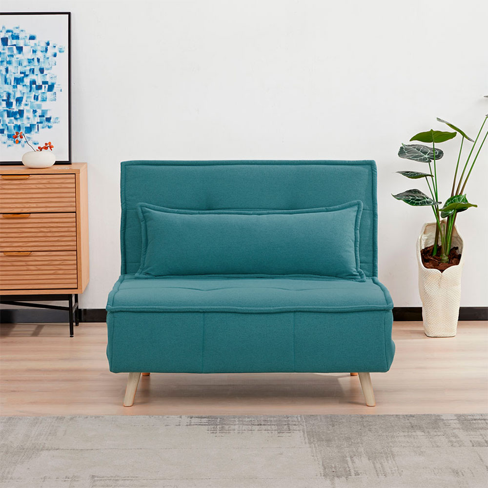 Sofá-Cama Solteiro Ravenna Azul